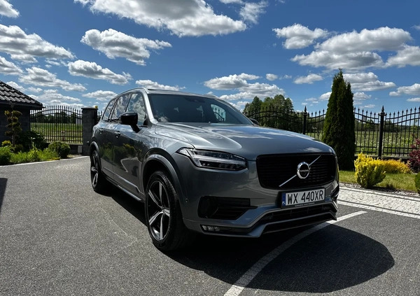 Volvo XC 90 cena 153700 przebieg: 131822, rok produkcji 2016 z Warszawa małe 781